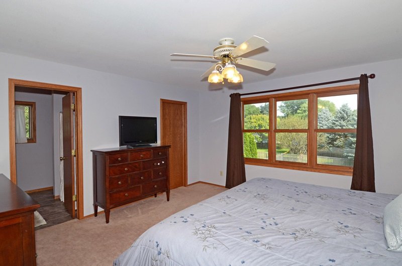 Master Bedroom without Staging